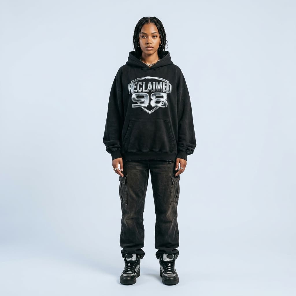 Chrome Logo Hoodie