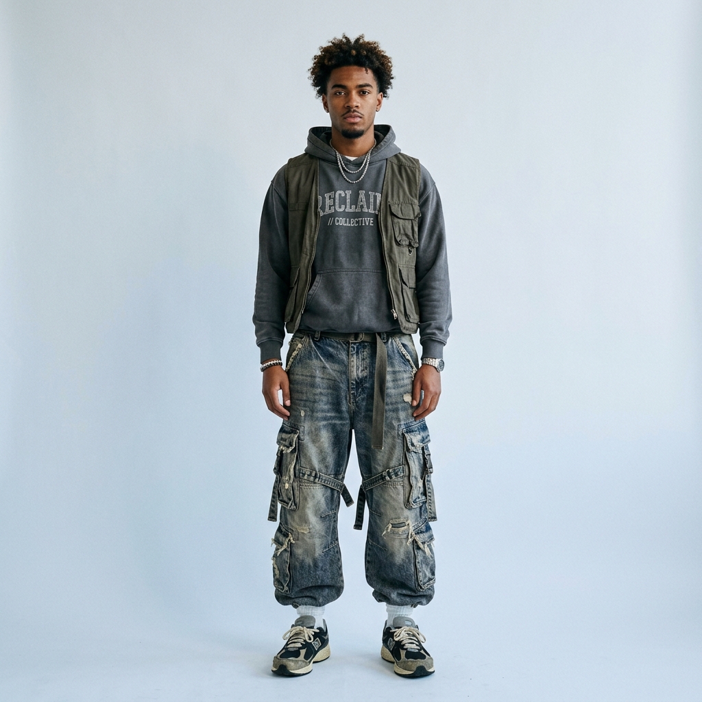 8-Pocket Cyber Cargos · Drop 07
