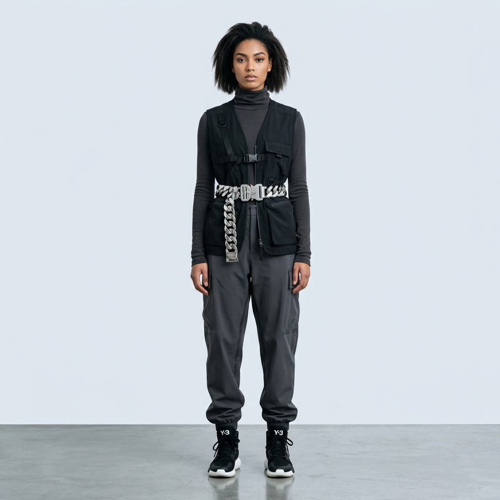 Chrome Star Belt · Drop 09